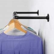 Image result for wall mount clothes racks