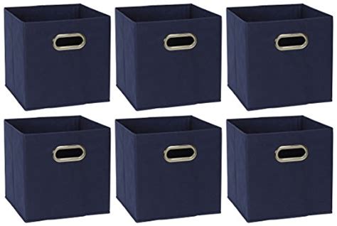 MAX Houser Fabric Storage Bins Cubes Baskets Containers with Dual  