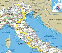 Image result for Italy Travel Map