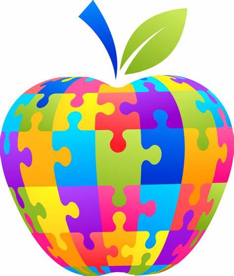 Apple Puzzle Vector Illustration - Vector download
