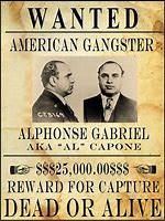 Image result for Gangster Wanted Signs