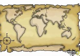 Image result for How to Draw a World Map for Kids