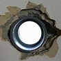 Image result for Cut Hole in Wall for Cord