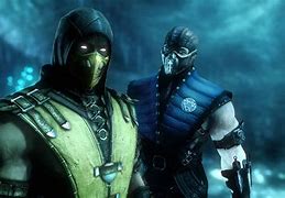 Image result for Scorpion Mortal Kombat Sub-Zero and Friends