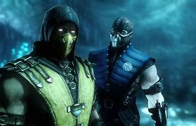 Image result for Mortal Kombat Scorpion vs Sub-Zero Game
