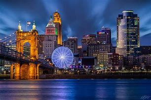 Image result for Cincinnati Ohio Night
