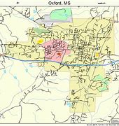 Image result for Oxford Mississippi Map