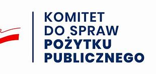 Obraz znaleziony dla: logo komitetu do spraw pożytku publicznego
