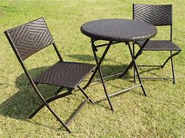 Image result for Folding Patio Set