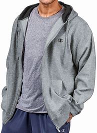 Image result for Grey Champion Zip Up Hoodie
