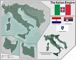 Image result for Kingdom of Italy Map WW2