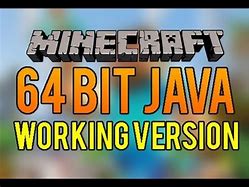 Image result for 64-Bit Java Minecraft Download
