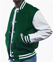 Image result for Green and White Varsity Jackets