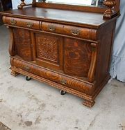 Image result for Antique Sideboard Buffet Cabinet