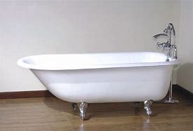 Image result for Antique Clawfoot Tub