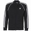 Image result for Adidas Black Tracksuit Top
