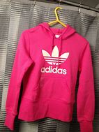 Image result for Pink Choral Adidas Hoodie Girls