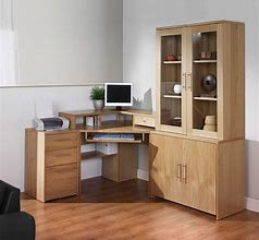 Image result for Bedroom Corner Desk Unit