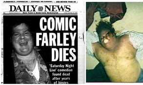 Image result for Chris Farley Pix of Death
