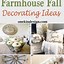 Image result for Fall Home Decorations