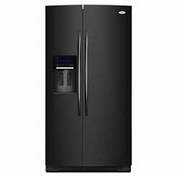 Image result for 30 Wide Black Refrigerator