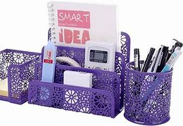 Image result for Purple Office Desk Accessories