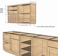 Image result for Basic Kitchen Cabinets Plans