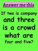 Image result for Really Funny Question and Answer Jokes