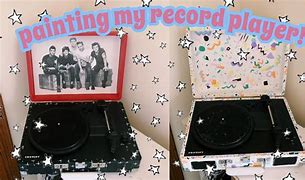 Image result for Record Player Painting