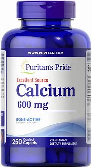 Image result for Puritan's Pride Calcium Citrate-100 Capsules