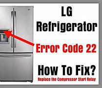 Image result for LG Fridge Error Codes