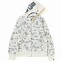 Image result for BAPE Hoodie Space Camo White