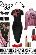 Image result for Grease Pink Ladies Black and White
