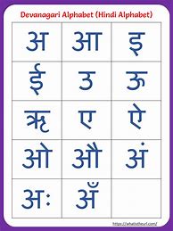 Image result for Hindi Letters for Kids