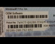 Image result for Windows 7 Pro 64-Bit Key