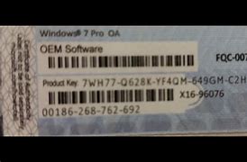 Image result for Windows 7 Professional Product Key 32-Bit