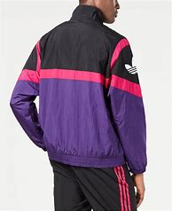 Image result for Adidas Purple Track Jacket
