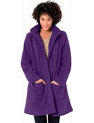 Image result for A Line Fleece Coat