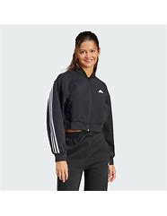 Image result for Adidas Women Black and Gold Jacket