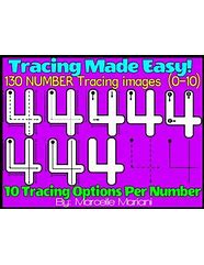Image result for Tracing Numbers Clip Art