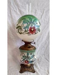 Image result for Antique Gone with Wind Lamps