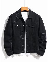 Image result for Ripped Jean Jacket