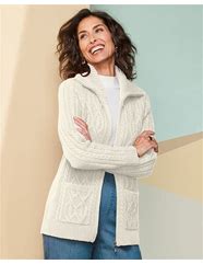 Image result for Cable Knit Sweater Coat
