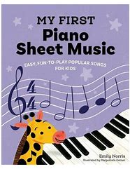 Image result for Beginner Piano Sheet Music