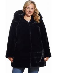 Image result for Faux Fur Hoodie