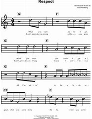 Image result for Aretha Franklin Music Sheets