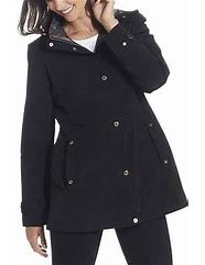 Image result for Black Hooded Coat