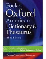 Image result for Oxford Thesaurus