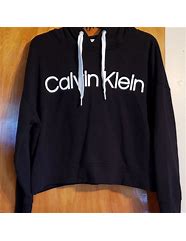 Image result for Calvin Klein Cropped Hoodie