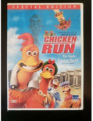 Image result for Chicken Run Movie DVD